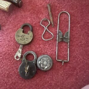 Vintage Lock and Key Set